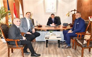 وزير الرياضة يستقبل مدير مكتب NBA لبحث الشراكة وتطوير اكتشاف الموهوبين