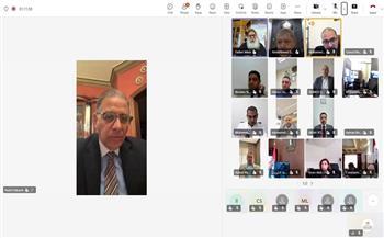 نائب وزير الخارجية يلتقي بأبناء الجالية المصرية في العراق 