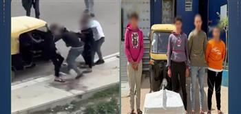 كشف ملابسات فيديو التعدي على شخص وإجباره على استقلال "توك توك" بالبحيرة