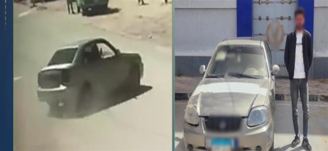 ضبط قائد سيارة لتأديته حركات استعراضية خطرة بشمال سيناء