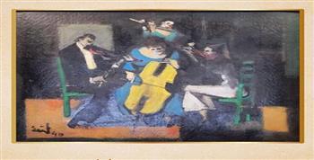 اليوم.. افتتاح معرض «كنوز مقتنيات الأوبرا التشكيلية» بصلاح طاهر