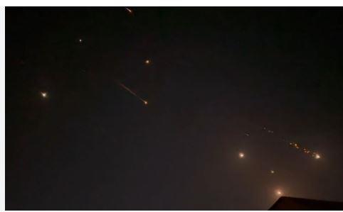 التلفزيون الإيراني: إطلاق موجة صاروخية جديدة باتجاه إسرائيل