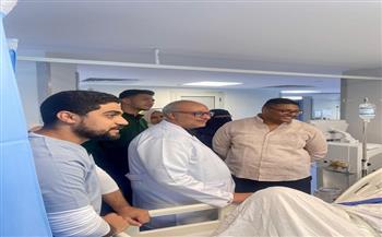 جولة تفقدية لوكيل وزارة الصحة بالبحر الأحمر في مستشفى الغردقة العام