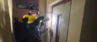 الأجهزة الأمنية تنقذ مواطنًا محتجزًا داخل مصعد في الفيوم