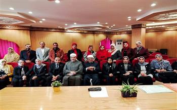 تكريم المشاركين من منطقة سوهاج في المسابقة الفنية بقطاع المعاهد الأزهرية