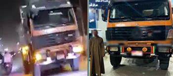 ضبط سائق بسوهاج يسير عكس الاتجاه ويعرض المواطنين للخطر