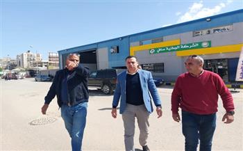 نائب محافظ بورسعيد يتابع إزالة الرتش بأبراج النور بحي الضواحي 