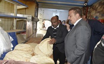 محافظ بورسعيد يوجه باستمرار المتابعة الميدانية لضبط منظومة الخبز وضمان جودة المنتج