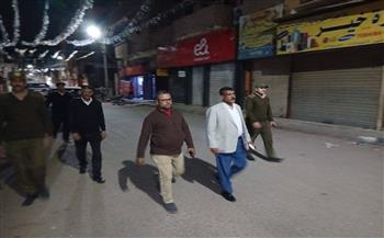 تكثيف الحملات الميدانية بجهينة في سوهاج لضبط مواعيد غلق المحال وتعزيز الإنضباط وترشيد الطاقة