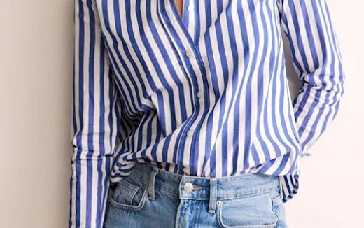 لأناقتك.. كيف تنسقين القميص المخطط في فصل الصيف؟