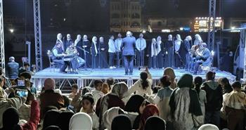 إقبال كبير على أنشطة مسرح الثقافة المتنقل بالفيوم