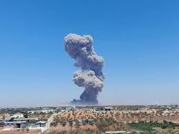 دوي انفجار نتيجة إسقاط مسيرة دون إصابات في الحسكة بسوريا