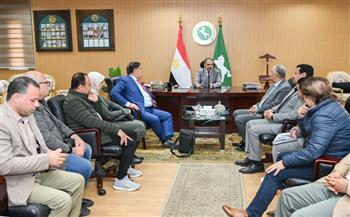 الإنتهاء من إجراءات تسليم قطعة أرض ولاية الإرشاد الزراعي  تمهيداً لإقامة مستشفى أبو حماد العام