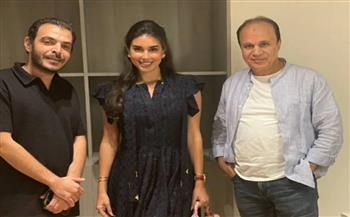 أحمد خالد أمين يروج لفيلم «نصيب» بطولة ياسمين صبرى