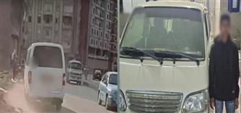 ضبط قائد ميكروباص يسير عكس الاتجاه بالفيوم ويعرض حياة المواطنين للخطر