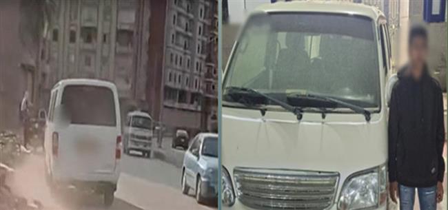 ضبط قائد ميكروباص يسير عكس الاتجاه بالفيوم ويعرض حياة المواطنين للخطر