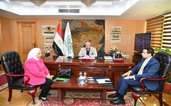 محافظ الفيوم يستقبل مدير مديرية التضامن الاجتماعي.. ويؤكد دعمه لبرامج الحماية المجتمعية