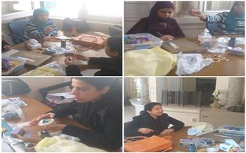 ورشة الفنون الجلدية بمكتبة القاهرة الكبرى تواصل فعالياتها الثقافية