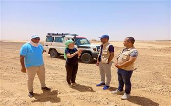 محافظ الوادي الجديد: وصول بعثة جامعة ميلانو الإيطالية لاستكمال المسح الأثري بمنطقة أم الدبادب