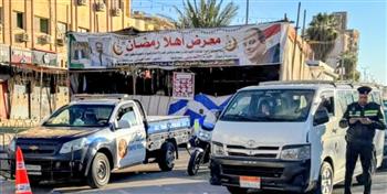 تحركات مكثفة لرجال المرور لضبط المخالفات المرورية وتحسين حركة السير بمراكز ومدن محافظة الشرقية 