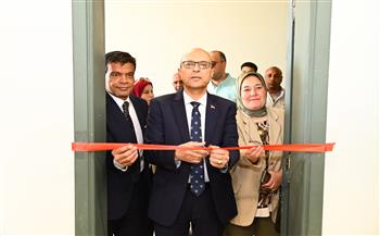 الدكتور المنشاوي يفتتح وحدة مناهضة العنف ضد المرأة بجامعة أسيوط التكنولوجية الدولية 