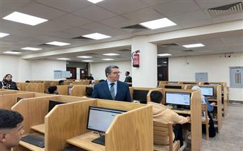 استمرار امتحانات منتصف الفصل الدراسي الثاني بكلية الهندسة بجامعة سوهاج الأهلية 