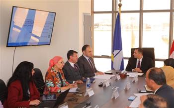 محافظ دمياط يرأس اجتماع لمتابعة الموقف الخاص بمشروع "حيّنا" بمنطقة الشعراء