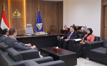 محافظ دمياط يستقبل مدير مكتب موئل الأمم المتحدة بمصر لبحث أوجه التعاون المشترك 