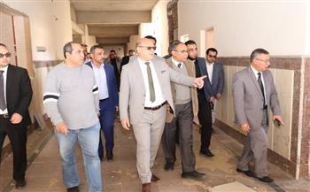 رئيس جامعة سوهاج يتابع مع شركة وادي النيل سير العمل ومواعيد تشغيل المشروعات الجديدة