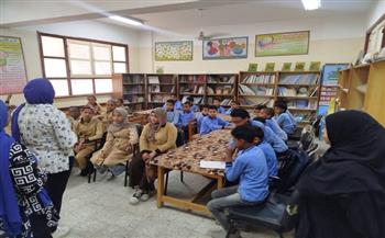 مياه الأقصر تنفذ أنشطة توعوية بمدرسة نجع بدران بالكرنك