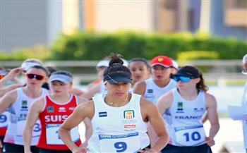 تأهل 5 مصريات لنصف نهائي كأس العالم للخماسي الحديث بالقاهرة