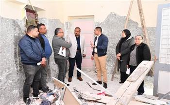 جاهزية أعلى للطوارئ .. رئيس مياه دمياط يتابع إنشاء مركز السيطرة