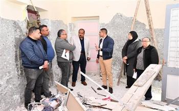 جاهزية أعلى للطوارئ .. رئيس مياه دمياط يتابع إنشاء مركز السيطرة