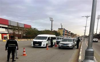 محافظ أسوان: تنظيم حملات حاسمة للانضباط المرورى على مدار أسبوع