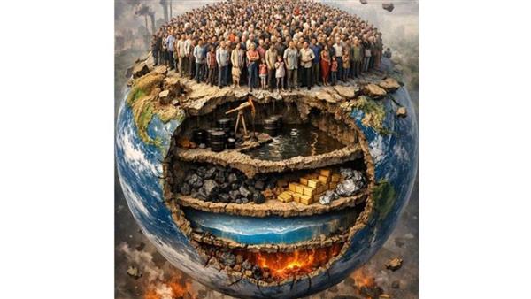 صدمة.. موارد الأرض لا تكفي عدد سكان العالم 