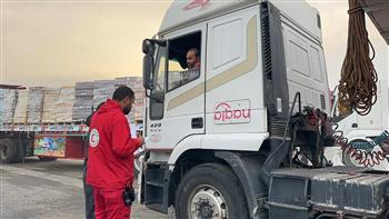 الهلال الأحمر يدفع بـ 4,945 طنًا مساعدات إنسانية شاملة لدعم الأشقاء الفلسطينيين عبر قافلة «زاد العزة»