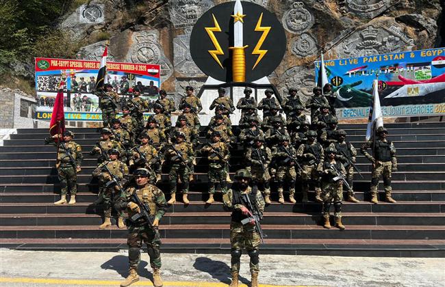 انطلاق فعاليات التدريب المصري الباكستاني المشترك "رعد - 2"