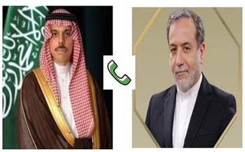 وزيرا خارجية السعودية و إيران يبحثان تطورات الأوضاع الإقليمية