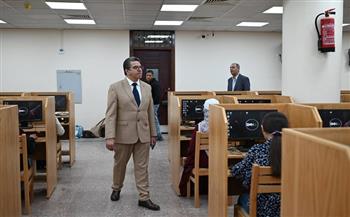 انتظام أعمال امتحانات منتصف الفصل الدراسي الثاني بكلية العلوم الصحية بجامعة سوهاج الأهلية