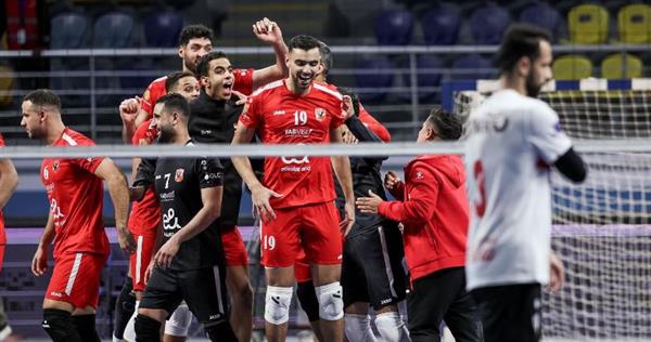 «رجال طائرة الأهلي» يواجه الجزيرة في نصف نهائي كأس مصر 