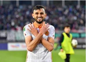 "كاف" يقرر إيقاف حمزة الموساوي لاعب نهضة بركان لمدة عامين