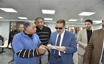 محافظ بورسعيد يتفقد ميدانيًا مبنى التأمينات الاجتماعية بحي الشرق