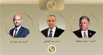 وزير الخارجية يبحث مع المبعوث الأمريكي الخاص للشرق الأوسط ووزير خارجية فرنسا جهود التهدئة الإقليمية
