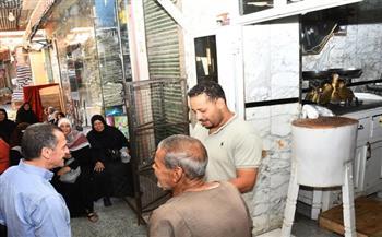 محافظ أسوان يطمئن ميدانياً على تطبيق مبادرو تخفيض أسعار اللحوم إلى 380 جنيه بالتعاون مع شعبة الجزارين 