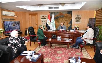 محافظ الفيوم يناقش استعدادات مديرية الثقافة لمؤتمر شعر العامية في الفيوم