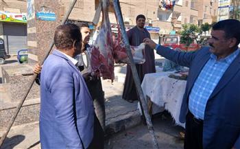 تحرير 10 محاضر خلال حملة مكبرة لضبط الأسعار ورفع الإشغالات في جهينة بسوهاج   