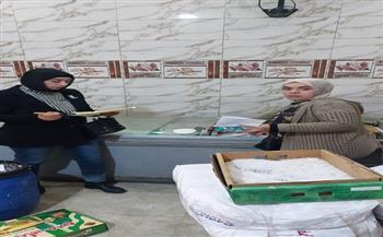 محافظ الدقهلية يتابع أعمال اللجان الخماسية للتفتيش على محال بيع الفسيخ والرنجة والمواد الغذائية 