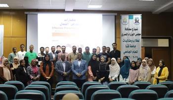 استكمال الندوات التعريفية وورش عمل تطبيقية للطلاب "بنموذج محاكاة مجلس الوزراء" بجامعة قنا