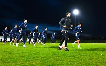 تدريبات بدنية خفيفة للاعبي الزمالك قبل مواجهة شباب بلوزداد الجزائري