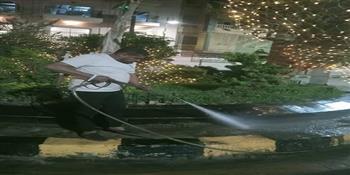 مواصلة حملات النظافة والتجميل ورفع 125 طن قمامة وأتربة وتراكمات خلال حملات نظافة مكثفة بأحياء مدينة الأقصر